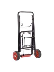 Chariot à main pliable en acier de 20 kg, chariot à bagages portable en métal, chariot utilitaire à deux roues, OEM - Product Image 2