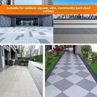 Meilleures ventes : Pavés en quartz pour cour extérieure, carreaux de céramique, briques écologiques en PC, 18 mm, effet pierre, pour aménagement paysager