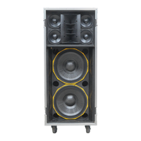 Nouvel arrivage : Enceinte professionnelle TH6215 double 15 pouces 3 voies avec flight case, 1800W RMS, pour scène, spectacles en extérieur, mariages et événements