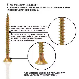 Thép không gỉ Tự Khai thác sàn gỗ vít tùy chỉnh ốc vít cho gỗ khác nhau kim loại số liệu cho khoan vách thạch cao ván - Product Image 2