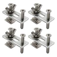Kit de serrage en aluminium galvanisé pour mini rail en T, compatible avec les routeurs CNC 3018-PRO/3018-MX3/3018-PROVer, origine Chine