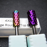2026 En gros Fraise à ongles en carbure E-File 3/32" Baril large 4XC 3XC pour machine de manucure et pédicure, idéale pour polisseuse à ongles
