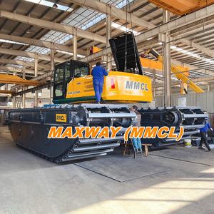 รถขุดสะเทินน้ำสะเทินบกช่วงล่างสำหรับ River <span class=keywords><strong>Maxway</strong></span> (mmcl) MAX200PU รุ่น Doosan มอเตอร์หนัก37.7ตัน - Product Image 5