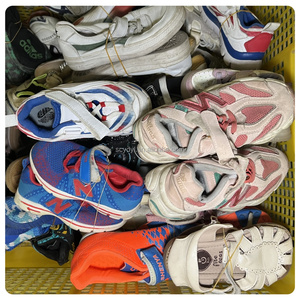 S08 Chaussures d'occasion mixtes pour enfants Usine Vente en gros Seconde main pour enfants Marque chinoise Chaussures décontractées en bon état en Ballots Afrique - Product Image 6