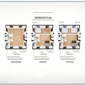 Maisons conteneurs résidentielles mobiles peu coûteuses, ne prenant pas <span class=keywords><strong>de</strong></span> place, respectueuses <span class=keywords><strong>de</strong></span> l'environnement, résistantes aux tremblements <span class=keywords><strong>de</strong></span> terre - Product Image 6