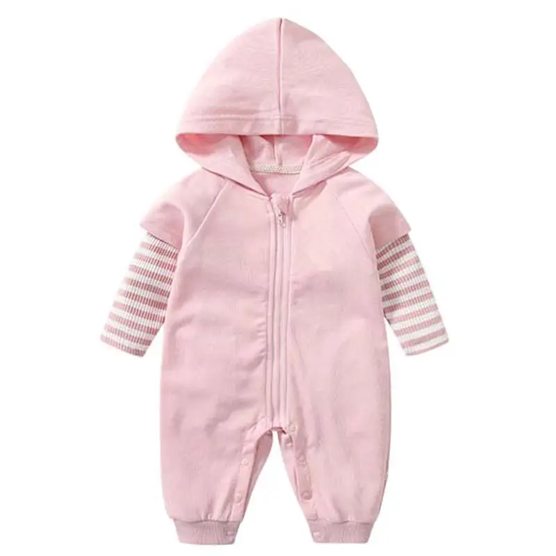 Abbigliamento per bambini logo all'ingrosso personalizzato neonato pagliaccetto ragazze