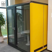 Espace de travail mobile personnalisé Hansom, cabine de bureau, cabine d'étude, stand de bureau intérieur