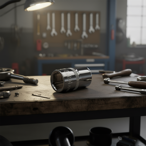 Llave hexagonal de 1/2 pulgada, 235 mm de longitud, acero al cromo vanadio para reparación automotriz - Product Image 3