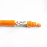 Câble électrique blindé en fil Litz ZhongShuang modèle 70, isolé en silicone, 1500V, fils électriques en cuivre pour véhicules électriques (vente en gros)
