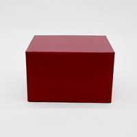 Boîte-cadeau de luxe personnalisée dans emballage plat boîtes en carton pliantes en papier synthétique rigide de conception mate stratification