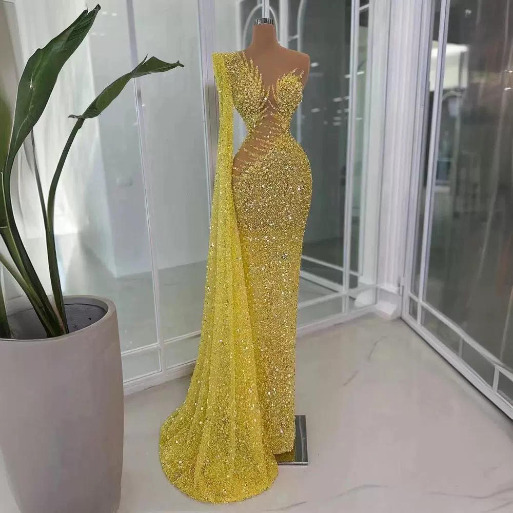 Swarovski Evening Dresses Luxurious Elegant Wear - Main Image