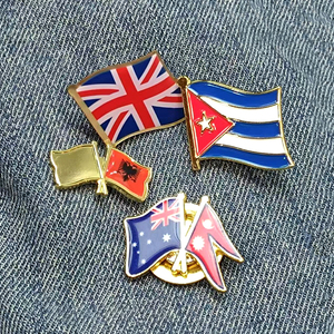 Trâm Kim Loại Thủ Công Mỹ Nghệ Cờ <span class=keywords><strong>Pin</strong></span> Huy Hiệu Tùy Chỉnh Mềm Cứng Men Mỹ USA Quốc Gia Canada Cờ Ve Áo <span class=keywords><strong>Pin</strong></span> - Product Image 3