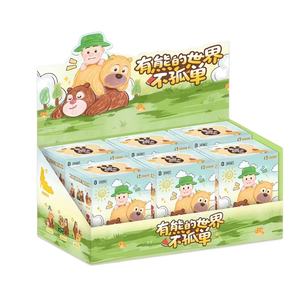 Nouveauté <span class=keywords><strong>Boonie</strong></span> <span class=keywords><strong>Bears</strong></span>, une série de figurines en PVC « Un monde avec des ours n'est pas un monde vide », boîte mystère 6 pièces, cadeau d'anniversaire pour enfants - Product Image 1