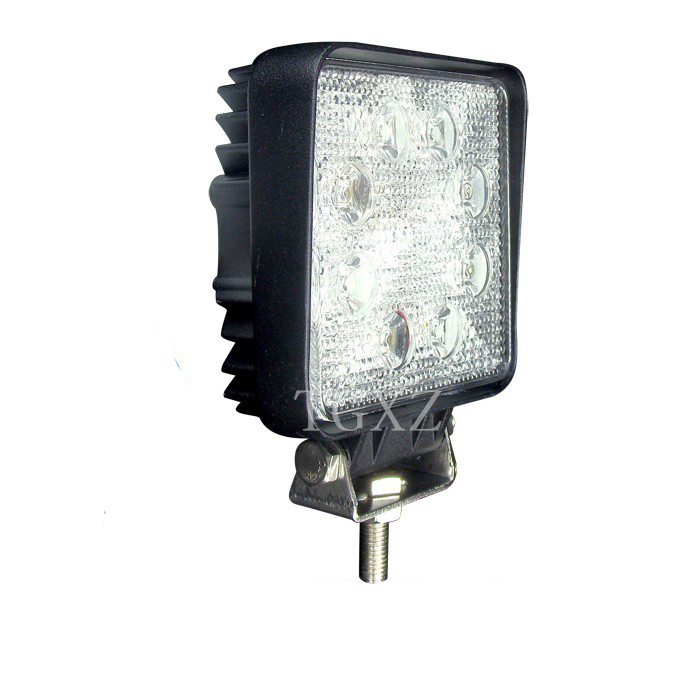 Super Bright Spot Flood square 4.3" 24w 12 Volt Led Truck Work Light Led Headlights Car Work Light