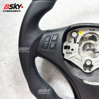 Volant sport M personnalisé de la série E pour BMW E60 X5 E70 X6 E71 E81 E82 E83 E84 E85 E87 E88 E89 E90 E91 E92 E93 M3 M5