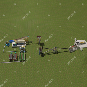 用于破碎，铣削和精炼的综合岩石黄金加工厂 - Product Image 5