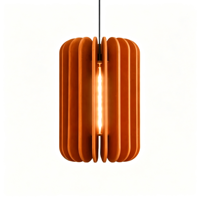 Suspension acoustique pour plafond en feutre PET, 100% fibre de polyester, insonorisante, type cage dôme, usine OEM