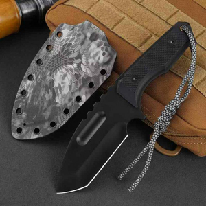 Cuchillo de Bolsillo Táctico 'Violent Angel' de M F's, Hoja Recta de Acero Inoxidable de Alta Calidad, G10 Master, Personalizable, DIY, OEM - Product Image 5