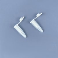 Tube de microcentrifugation en plastique de haute qualité 0,5 ml 1,5 ml 2,0 ml, mini tube à essai conique