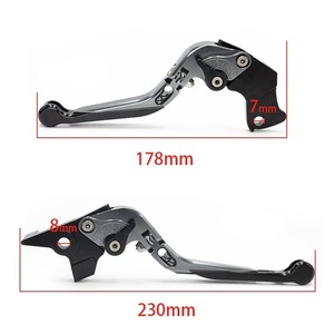 하이 퀄리티 오토바이 알루미늄 브레이크 클러치 레버 KTM Duke390 2015-2016-2017 - Product Image 4