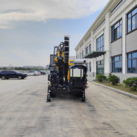 Foreuse directionnelle horizontale sans crevaison Goodeng GS250-LS, alimentée au diesel, diamètre de forage 800 mm, moteur pompe haute performance