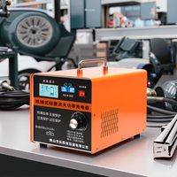 Chargeur de batterie de voiture automatique haute puissance HX-H-800 43A 12V 24V, chargeur intelligent portable pour batteries lithium et plomb-acide, certifié CE RoHS
