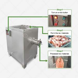 Molino de Carne Industrial Italiano para Pollo Congelado con Hueso - Máquina Picadora de Carne - Precio - Product Image 5