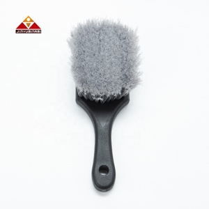 Brosse de détaillage automobile Jinyumi JYM-0135 avec poils doux en plastique gris pour le <span class=keywords><strong>nettoyage</strong></span> des jantes et des pneus - Product Image 2