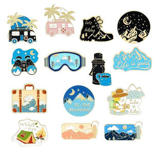 Épingles à revers personnalisées pour <span class=keywords><strong>la</strong></span> randonnée, l'alpinisme, <span class=keywords><strong>la</strong></span> forêt, l'exploration en plein air, l'<span class=keywords><strong>aventure</strong></span>, le camping, <span class=keywords><strong>la</strong></span> randonnée, épingles en émail personnalisées - Product Image 6