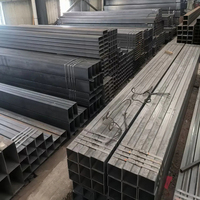Direct usine 40x20-300x200mm x 3-16mm 20 #   45 #   Tube rectangulaire sans soudure 4140 pour la fabrication d'arbres de puits d'équipements minières