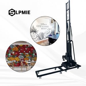 Lpmie เครื่องพิมพ์ติดผนังดิจิตอล UV แนวตั้งพิมพ์3D โดยตรงบนคอนกรีตแก้วไม้กระเบื้องเซรามิกศิลปะการโฆษณากลางแจ้งในร่ม - Product Image 1