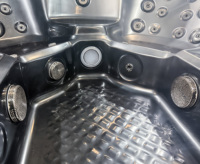 Bain à remous extérieur JW-2211 pour 8 personnes à vendre à prix avantageux, bain à remous de luxe en acrylique avec jets et débordement pour le jardin