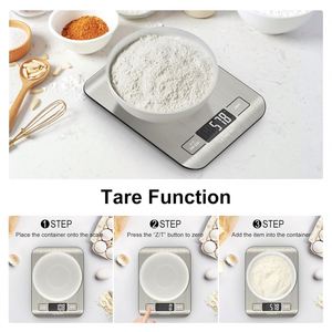 Wholesale Factory Best Seller 5kg Stainless Steel 1g Accuracy Battery Powered Waterproof Portable Electronic Digital <b>Kitchen</b> - Product Image 4