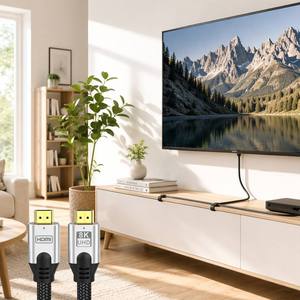 <span class=keywords><strong>Câble</strong></span> de jeu <span class=keywords><strong>HDMI</strong></span> 2.1 48 Gbps 8K60Hz 4K120Hz VRR ALLM ultra haute vitesse pour PS5 Xbox Series X TV Projecteur - Product Image 6