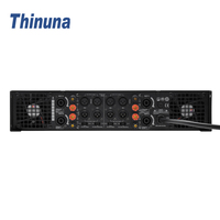 Thinuna XA Series Professional 8ohms 800W Système audio numérique 4 canaux 2U Class AB Amplificateur de puissance pour les performances sur scène