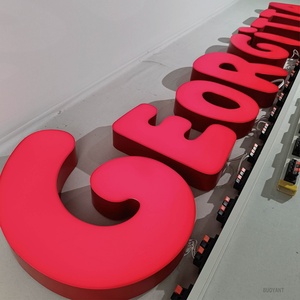 Custom Outdoor Company Brand 3D logo Signage Stainless Steel Acrylic Frontlit Led Channel <b>Letters</b> 3d <b>Light</b> Sign - Product Image 1