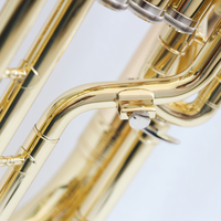 High Quality Alto Horn Gold Brass Body Eb Tone Alto Horn Brass Instrument Alto Horn