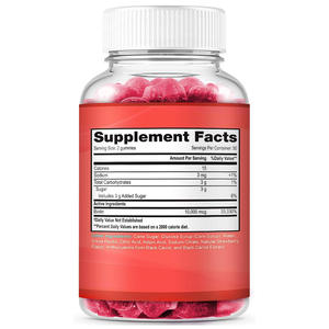 Label pribadi Biotin biji hitam Gummies rambut kulit dan kuku <span class=keywords><strong>vitamin</strong></span> untuk pertumbuhan rambut dukungan energi Vegetarian Gummy - Product Image 2