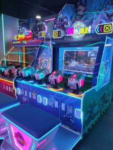 Machine de jeu d'arcade de tir aquatique multijoueur 4 joueurs avec détection de mouvement, construction métallique et paiement par pièces - Product Image 2