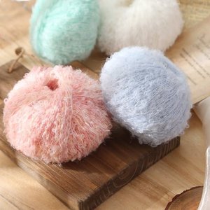 Hilo Circular <span class=keywords><strong>de</strong></span> <span class=keywords><strong>Lana</strong></span> Hecho a Mano <span class=keywords><strong>de</strong></span> 25g, Perfecto para Tejer Suéteres, Bufandas, Muñecas y Pequeños Artículos Teñibles - Product Image 2