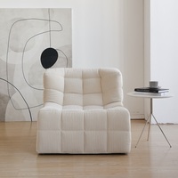 Canapé Modulaire à Compression Sous Vide avec Pieds, Canapé de Salon Simple de Haute Qualité, Ensemble de Mobilier