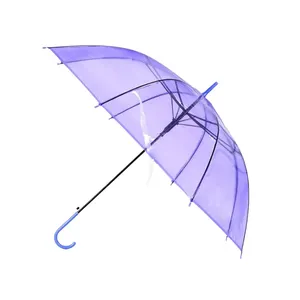 Colore su misura di nozze antivento per le donne degli uomini dei bambini chiaro cupola giapponese sole pioggia ombrello trasparente per i bambini