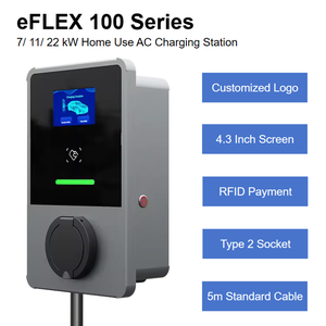 Station de charge murale de <span class=keywords><strong>voiture</strong></span> électrique <span class=keywords><strong>hybride</strong></span> AC Durable chinoise 7KW 16A/32A CCS CHAdeMO approuvée IP65/IP55 EV Durable - Product Image 4