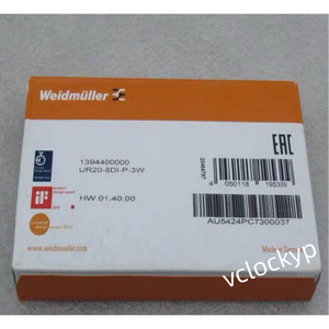 Module PLC Weidmuller UR20-8DI-P-3W 1394400000, neuf, expédition immédiate - Product Image 2
