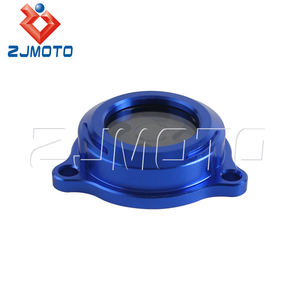 Tapa del Filtro de Aceite para Motocicleta Suzuki <span class=keywords><strong>DR</strong></span>-Z 400 400E 400S 400SM 2000-2024 | Aluminio con Ventana Transparente y Detección de Fugas - Product Image 5