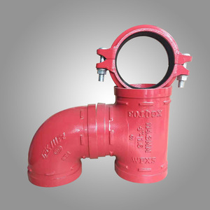 Accesorios de Tubería Ranurados de Hierro Fundido Galvanizado para Protección Contra Incendios - Product Image 2