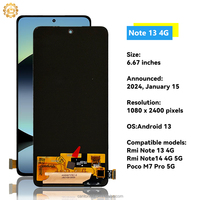 PANTALLA LCD DE 6.67 PULGADAS para XIAOMI POCO M7 PRO 5G NOTE 13 4G NOTE 14 4G 5G