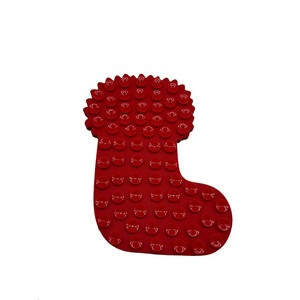 Mangkuk Anjing Silikon Berkualitas Tinggi Desain Baru Warna-warni, Alas Jilat Dispenser Camilan, Tempat Makan Perlahan untuk Hewan Peliharaan, Mangkuk Perjalanan - Product Image 6
