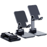 Support de tablette et de téléphone portable universel pliable de bonne qualité, réglable en hauteur et en angle, rotation à 360 degrés, support de bureau portable