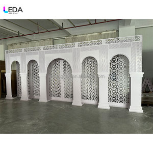 ผนังกั้นตกแต่ง LEDA ดีไซน์โค้งมน สวยงาม ทำจาก MDF สำหรับตกแต่งงานแต่งงาน - Product Image 3